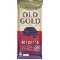 cadbury old gold chocolate block 70% cocoa 180g