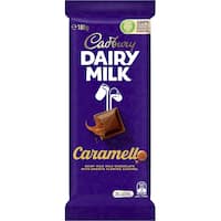 cadbury chocolate block dairy milk caramello 180g