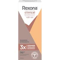 rexona women clinical protection antiperspirant roll on summer strength 50mL