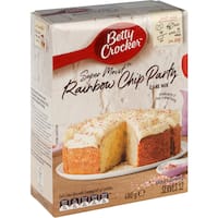 betty crocker cake mix rainbow chip party 480g