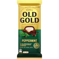 cadbury old gold chocolate block peppermint 180g