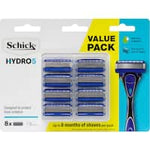 schick hydro 5 razor blades  8pk