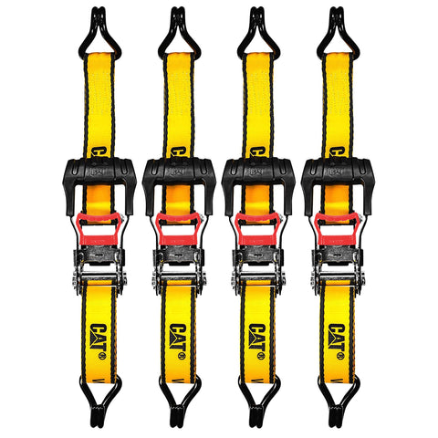 CAT RATCHET TIE DOWN 4 PACK