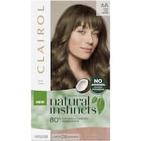 clairol natural instincts hair colour tweed 6a light cool brown 1pk