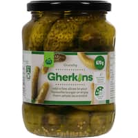 countdown gherkins green 670g