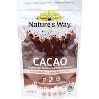 natures way super foods cacao powder  100g