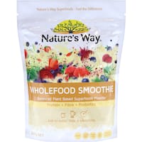 natures way super foods smoothie powder vanilla 200g