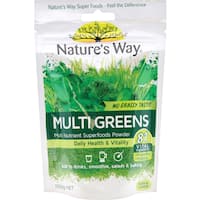 natures way super foods multi greens powder  100g