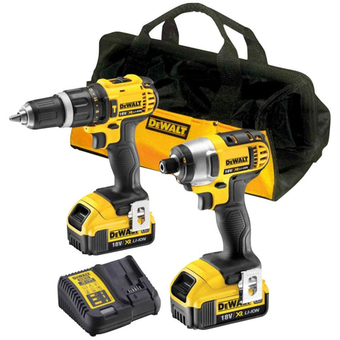 DEWALT CORDLESS DRILL COMBO KIT 2 PIECE