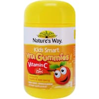 natures way kids smart vitamin c plus zinc 60pk