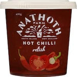 anathoth farm relish hot chilli 420g