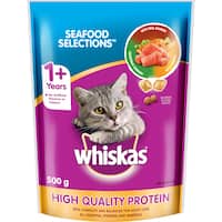 whiskas cat food seafood selections 500g