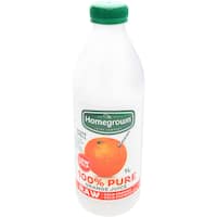 homegrown orange juice low pulp 1L