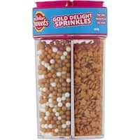 creative kitchen sprinkles 4 gold compartments 145g