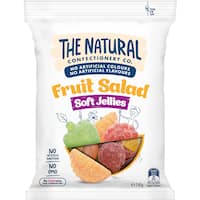 the natural confectionery co jelly sweets soft jellies fruit salad 240g
