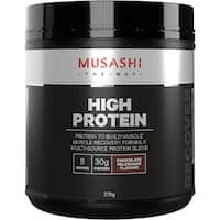 musashi high protein protein powder chocolate 375g