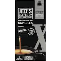 jed's coffee capsules xtreme 10pk