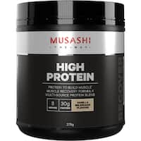musashi high protein protein powder vanilla 375g