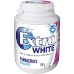 wrigleys extra chewing gum white bubblemint 64g