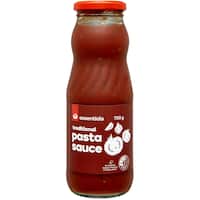 essentials pasta sauce traditional 700g