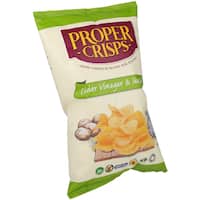 proper crisps potato chips cider vinegar & sea salt 140g