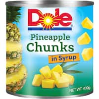 dole pineapple chunks in syrup 439g