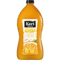 keri pulpy fruit drink orange & mango 3L
