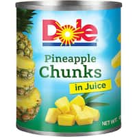 dole pineapple chunks in juice 822g