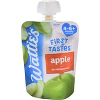 wattie's first tastes baby food 4-6+ months apple 90g