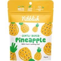 nibblish pineapple gently baked 90g