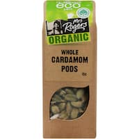 mrs rogers eco pack cardamom pods organic 15g