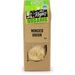 mrs rogers eco pack minced onion organic 20g
