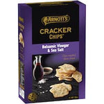 arnotts cracker chips sea salt & balsamic vinegar 150g
