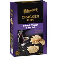 arnotts cracker chips sea salt & balsamic vinegar 150g