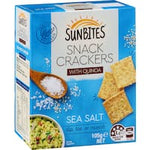 sunbites crackers sea salt 105g