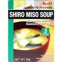 s & b asian miso soup shiro 30g