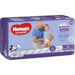 huggies ultra dry nappy pants boys size 6 (15+kg) 28pk