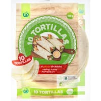 countdown mexican tortillas 460g 10pk