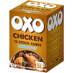oxo chicken stock reduced salt cubes 71g 12pk