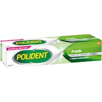 polident denture adhesive cream fresh 60g