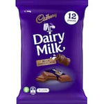 cadbury individually wrapped dairy milk 144g 12pk