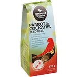 feathered friends bird treats parrot/ cockatiel seed bell 120g