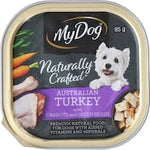 my dog natural dog food aus turkey & carrots 85g