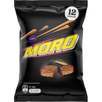 cadbury treat size chocolates moro sharepack 180g 12pk