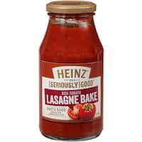 heinz seriously good pasta sauce lasagne pasta bake 525g