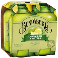 bundaberg lemon, lime & bitters  4pk
