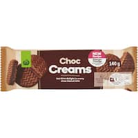 countdown biscuits chocolate creams 140g
