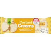 countdown biscuits custard creams 140g
