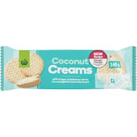 countdown biscuits coconut creams 140g