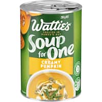 wattie's soup for one canned soup creamy pumpkin 290g
